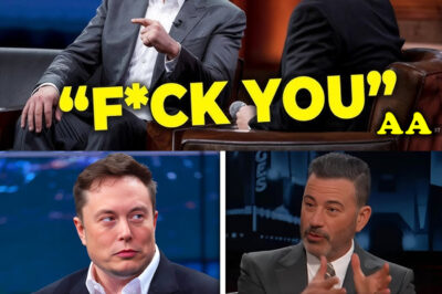 🔥 Chaos erupts on Jimmy Kimmel Live! Elon Musk storms off set after brutal clash—Tesla plunges, internet explodes.