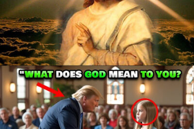 A Little Girl Asks Trump About God – His Response Brings Her To Tears!