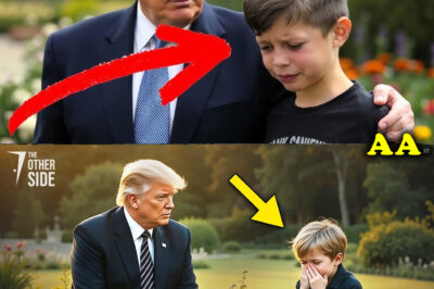 Donald Trump Sees Elon Musk’s Son Crying in the Garden—What the Boy Tells Him Breaks His Heart