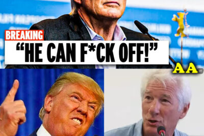 Richard Gere DESTROYS Donald Trump on LIVE TV—his savage roast leaves audience gasping and social media erupting in chaos!