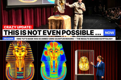 King Tut’s Mask Was Scanned Using Quantum Imaging — The Results Shocked Egyptology