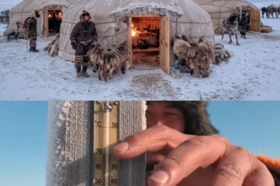 How Mongols Built & Survived In Yurtz At -50°C (-58°F ) In Brutal Winters