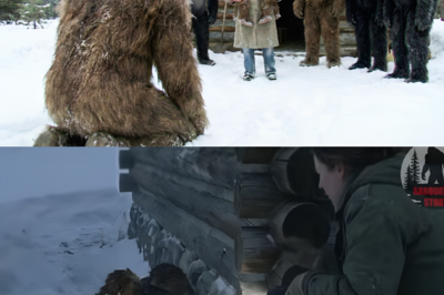 The Woman Saved 2 Freezing Infant Bigfoots – 3 Days Later, Their Family Surrounded Her Cabin