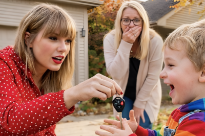 Taylor Swift Surprised This 2-Year-Old With A Mercedes