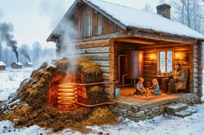 They Said His Steaming Manure Pile Was Disgusting — Until It Heated His Cabin to 70° for Six Months