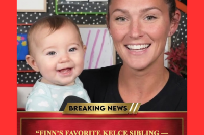 Kylie Kelce Reveals Which Sibling 10-Month-Old Daughter Finn Is “Most Attached To” and Which One “Doesn’t Give a S—” About Her — Fans Can’t Stop Laughing