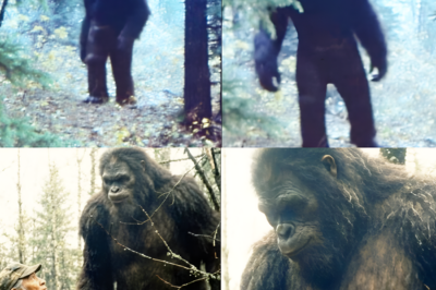 Trail Camera Caught A Huge Bigfoot Walking Towards My Cabin