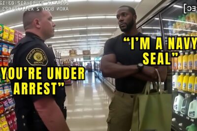 Cop Assaults Black Navy SEAL At Grocery Store — Security Camera Exposes Him