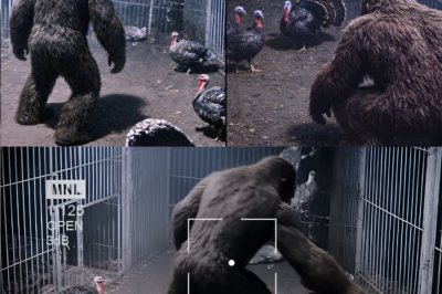This Bigfoot Stealing Turkeys? Captured on a Trail Camera – Sasquatch Encounter Story