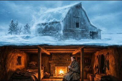 Thrown Out at 16, She Built a Hidden Bedroom Beneath His Barn — Until It Saved Her During Blizzard