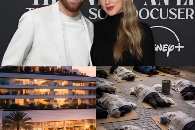 💥 TRAVIS KELCE & TAYLOR SWIFT OPEN THE NATION’S FIRST FULLY FREE HOSPITAL FOR THE HOMELESS IN QUIET PRE-DAWN HOURS — “THIS IS THE LEGACY WE CHOOSE TO LEAVE.”