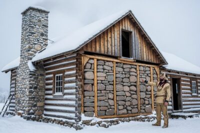 How a “Crazy” Mountain Man’s Stone Walls Kept His Cabin Warm While the Frontier Froze